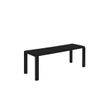 Afbeelding van Zuiver Vondel Garden Eetbank Zwart - 129,5 CM
