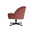 Afbeelding van BePureHome Vogue Draaifauteuil Fluweel Chestnut