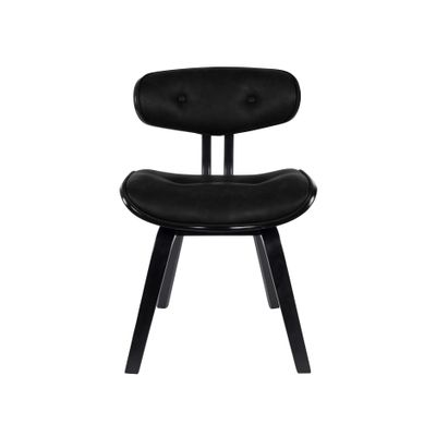 Dutchbone Blackwood Eetkamerstoel Zwart Dutchbone Blackwood Eetkamerstoel Zwart