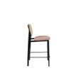 Afbeelding van Zuiver Spike Counterstoel Naturel/Roze