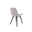Afbeelding van White Label Living Chair Lester Light Grey