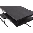 Afbeelding van Woood Febe Salontafel Metaal Zwart