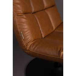 Dutchbone Bar Lounge Chair Vintage Bruin