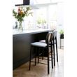 Afbeelding van Zuiver Spike Counterstoel Naturel/Grijs