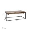 Afbeelding van Richmond Interiors Salontafel Calloway champagne gold (Champagne gold)