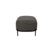 Afbeelding van White Label Living Hocker Polly Grey