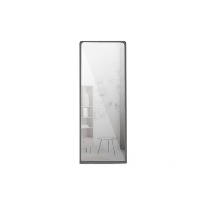 Woood Cliff Passpiegel Metaal Zwart 130x50cm Woood Cliff Passpiegel Metaal Zwart 130x50cm