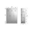 Afbeelding van Woood Connect Kast Wit - 3 Deurs, Locker + Lade