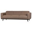 Afbeelding van BePureHome Statement 3-zits Bank Bouclé Nougat