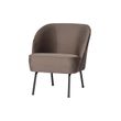 Afbeelding van BePureHome Vogue Fauteuil Fluweel Nougat