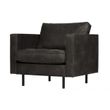 Afbeelding van BePureHome Rodeo Classic Fauteuil Zwart
