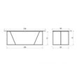 Afbeelding van Woood Exclusive Silas Eettafel Beige