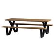 Afbeelding van Woood Tablo Outdoor Picknicktafel Naturel - 210 CM
