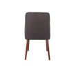Afbeelding van White Label Living Chair Conway Dark Grey
