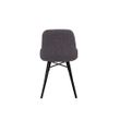 Afbeelding van White Label Living Chair Lester Anthracite