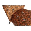 Afbeelding van Woood Sara Fauteuil Fluweel Fenix Print
