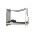 Afbeelding van Woood Wendy Hemelbed Metaal Wit 90x200cm