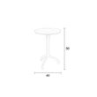 Afbeelding van Zuiver Shiny Liz Side Table Zwart