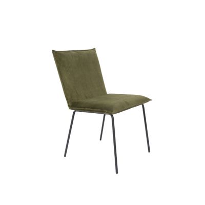 White Label Living Chair Floke Velvet Olive White Label Living Chair Floke Velvet Olive