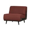 Afbeelding van BePureHome Statement 1-zits Bank Bouclé Chestnut