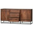 Afbeelding van Woood Exclusive Forrest 2-deurs Dressoir Met Lades Mango Hout Naturel