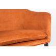 Afbeelding van White Label Living Armchair Catelyn Orange