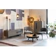 Afbeelding van White Label Living Carpet Liv 200 x 300 Plum