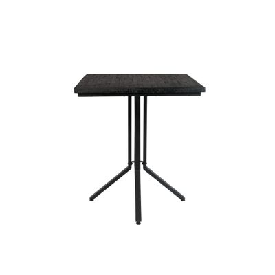 White Label Living Counter Table Maze Square Black White Label Living Counter Table Maze Square Black