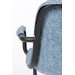 Afbeelding van Zuiver Thirsty Armstoel Blauw