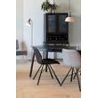 Afbeelding van Zuiver Brent Air Stoel Chocolate Black