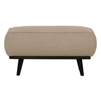 BePureHome Statement Hocker Bouclé Beige BePureHome Statement Hocker Bouclé Beige