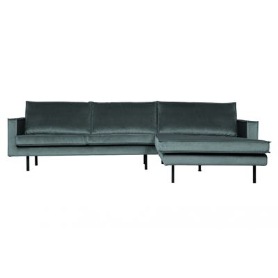 BePureHome Rodeo Chaise Longue Rechts Teal BePureHome Rodeo Chaise Longue Rechts Teal