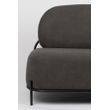 Afbeelding van White Label Living Sofa Polly Grey