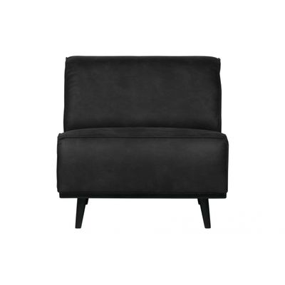BePureHome Statement 1-zits Bank Suedine Zwart BePureHome Statement 1-zits Bank Suedine Zwart