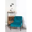 Afbeelding van White Label Living Lounge Chair Wakasan Teal