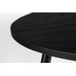 Afbeelding van White Label Living Table Mo 110' Black