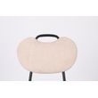 Afbeelding van White Label Living Counter Stool Aspen Light Pink