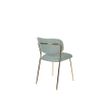 Afbeelding van White Label Living Chair Jolien Gold/Light Green