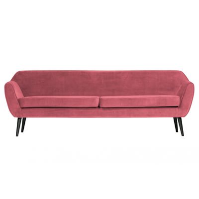 Woood Rocco Sofa Roze - 230 CM Woood Rocco Sofa Roze - 230 CM