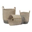 Afbeelding van BePureHome Set V 3 - Indian Corn Baskets Naturel/grijs