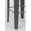 Afbeelding van White Label Living Barstool Up-High Dark Grey