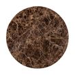 Afbeelding van Richmond Interiors Salontafel Dalton brown emperador set van 2 draaibaar (Bruin)
