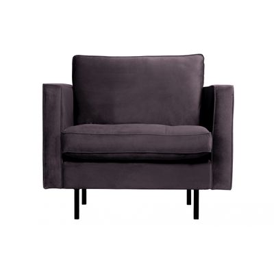 BePureHome Rodeo Classic Fauteuil Donkergrijs BePureHome Rodeo Classic Fauteuil Donkergrijs
