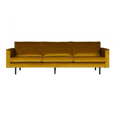 BePureHome Rodeo 3-zits Bank Oker Geel BePureHome Rodeo 3-zits Bank Oker Geel