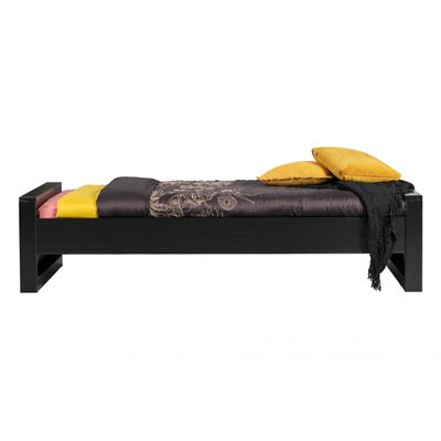 Woood Dennis Bed Zwart Woood Dennis Bed Zwart