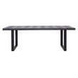 Afbeelding van Richmond Interiors Eettafel Blax 230x100 (Zwart)