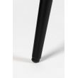 Afbeelding van White Label Living Table Mo 110' Black