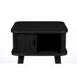 Afbeelding van Zuiver Barbier Side Table Black