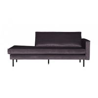 BePureHome Rodeo Daybed Rechts Donkergrijs
