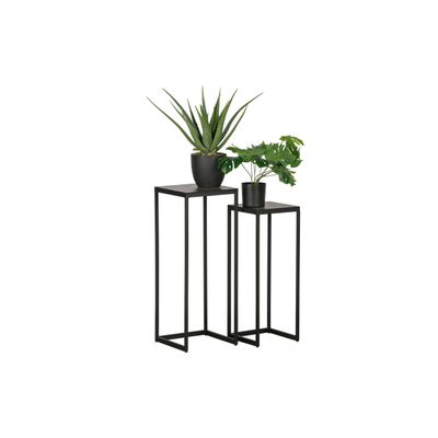 Woood Vic Plantentafels Hout Metaal Woood Vic Plantentafels Hout Metaal